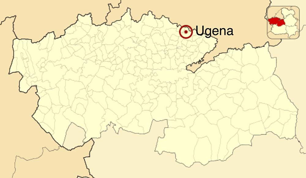 Ugena en la provincia de Toledo